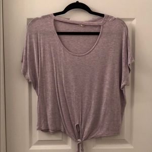 Loose Purple Shirt